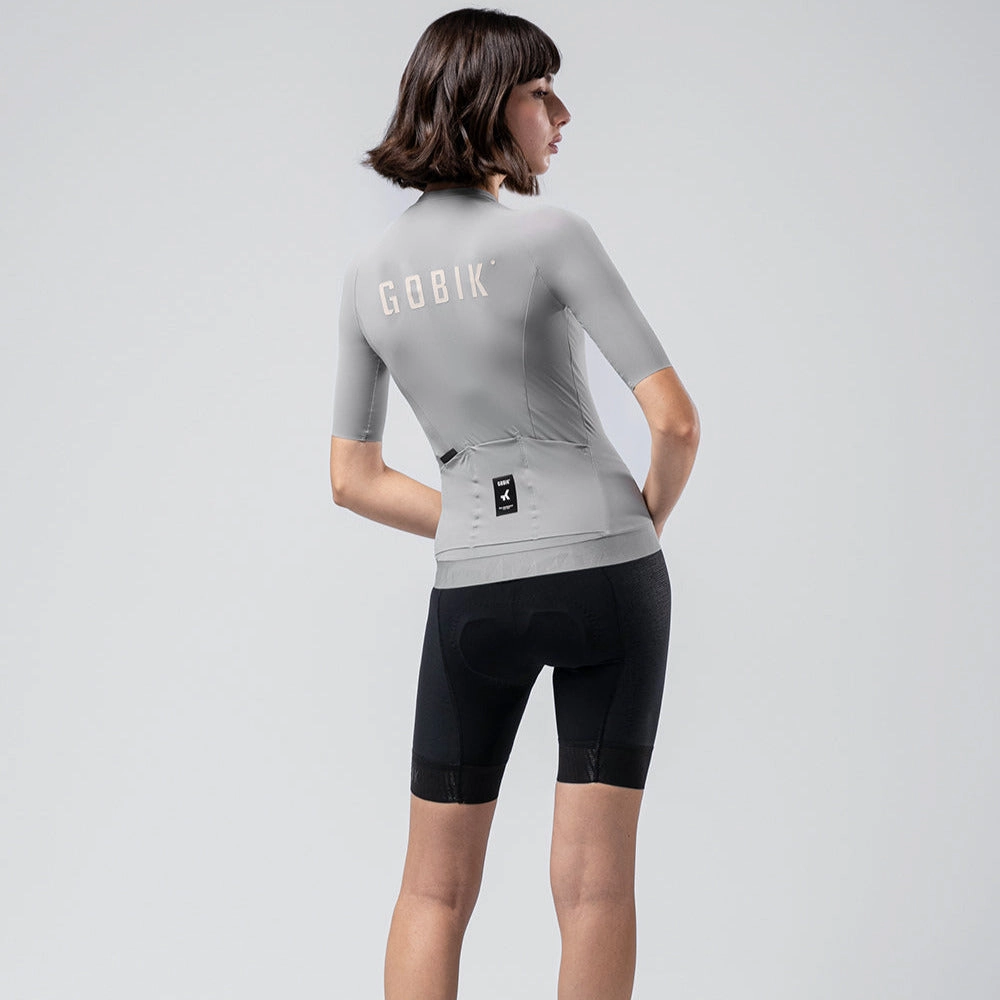 Gobik Cx Solid Cedar Check jersey - Green