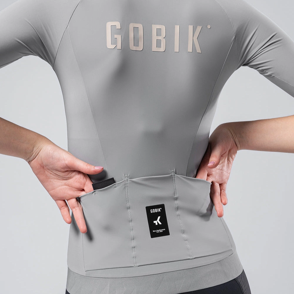 Gobik Cx Solid Cedar Check jersey - Green