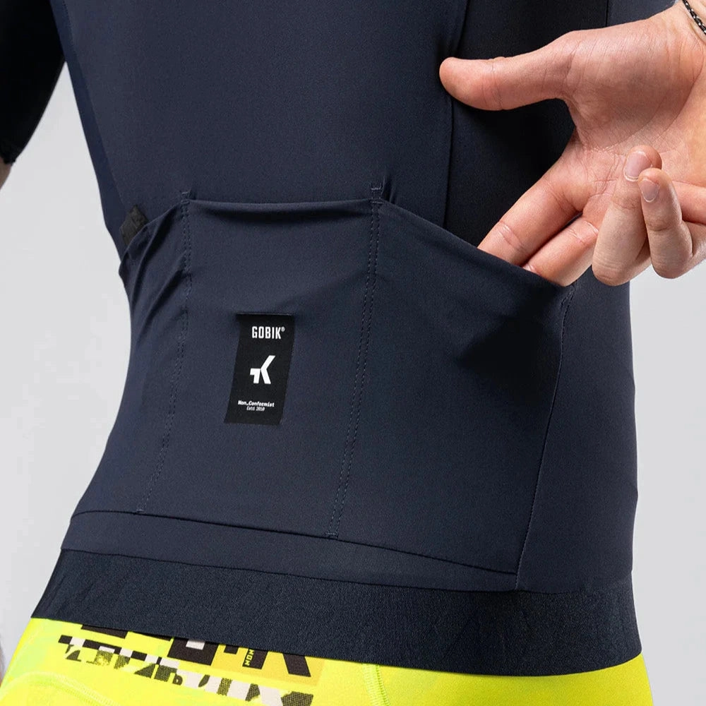 Gobik Cx Solid HK Ultrablue jersey - Blue