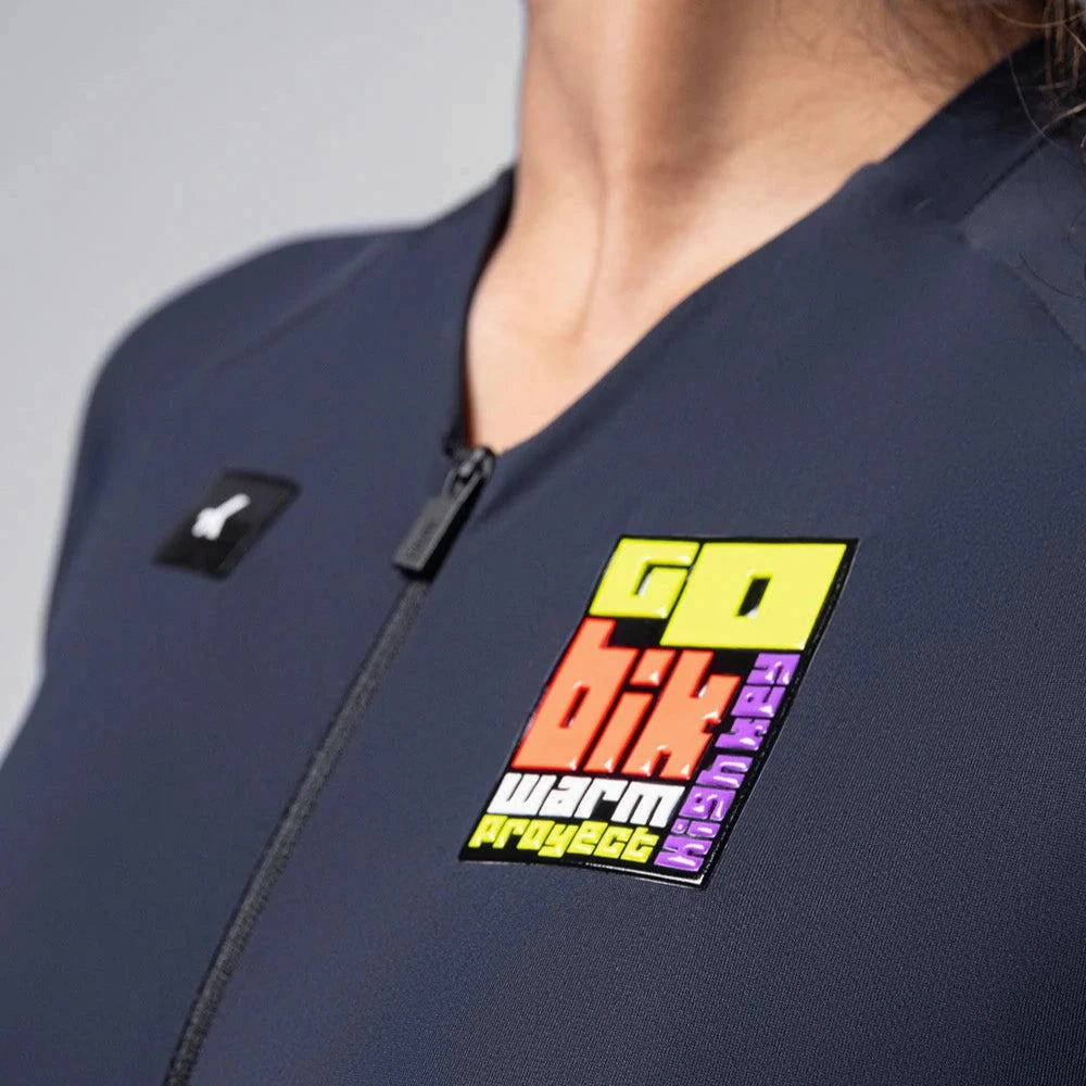 Gobik Cx Solid HK Ultrablue jersey - Blue