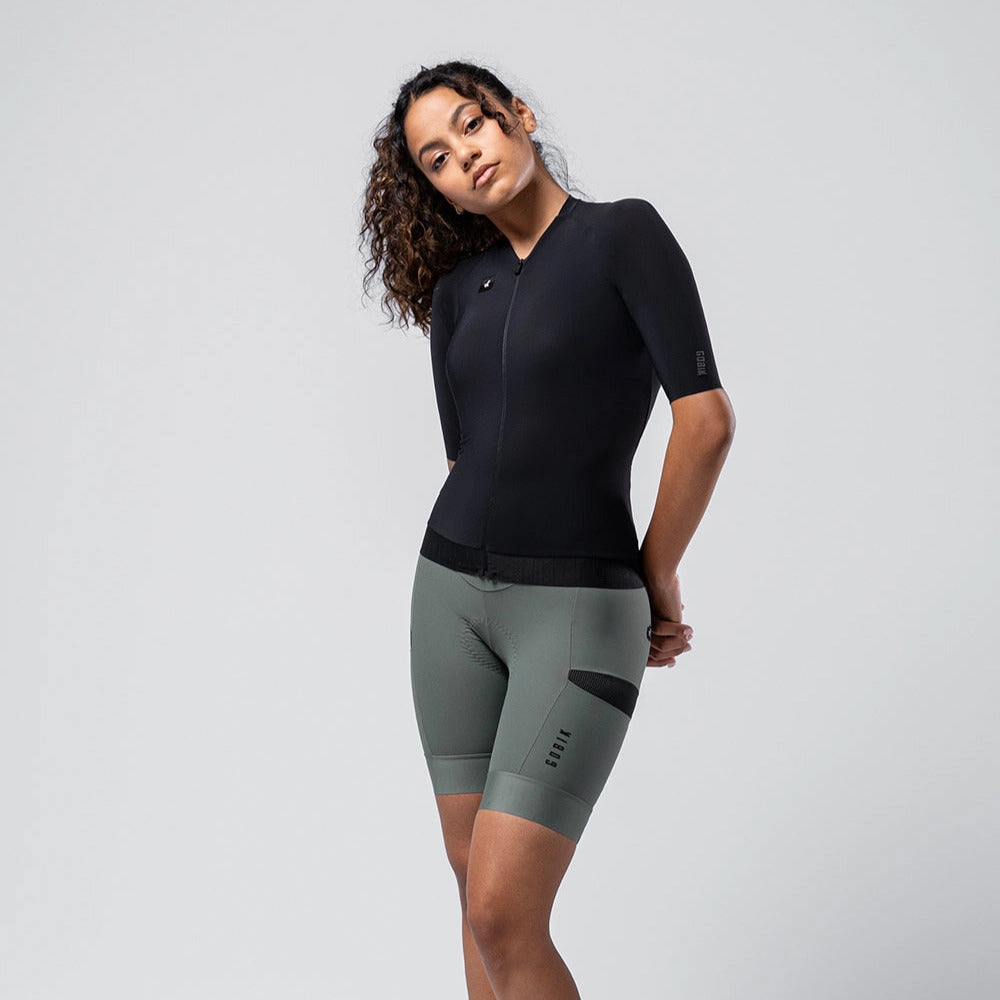 Gobik Cx Solid Jasper jersey - Black