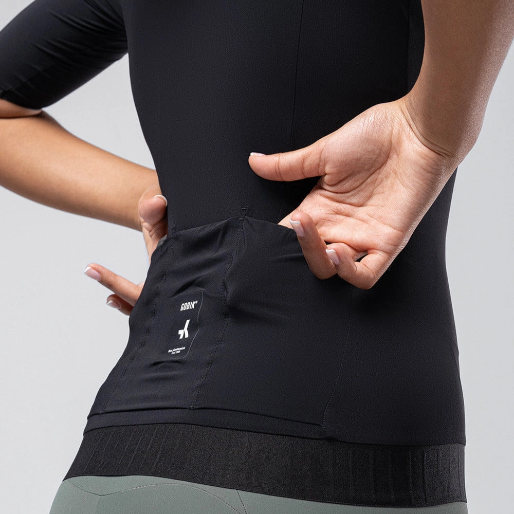 Gobik Cx Solid Jasper jersey - Black