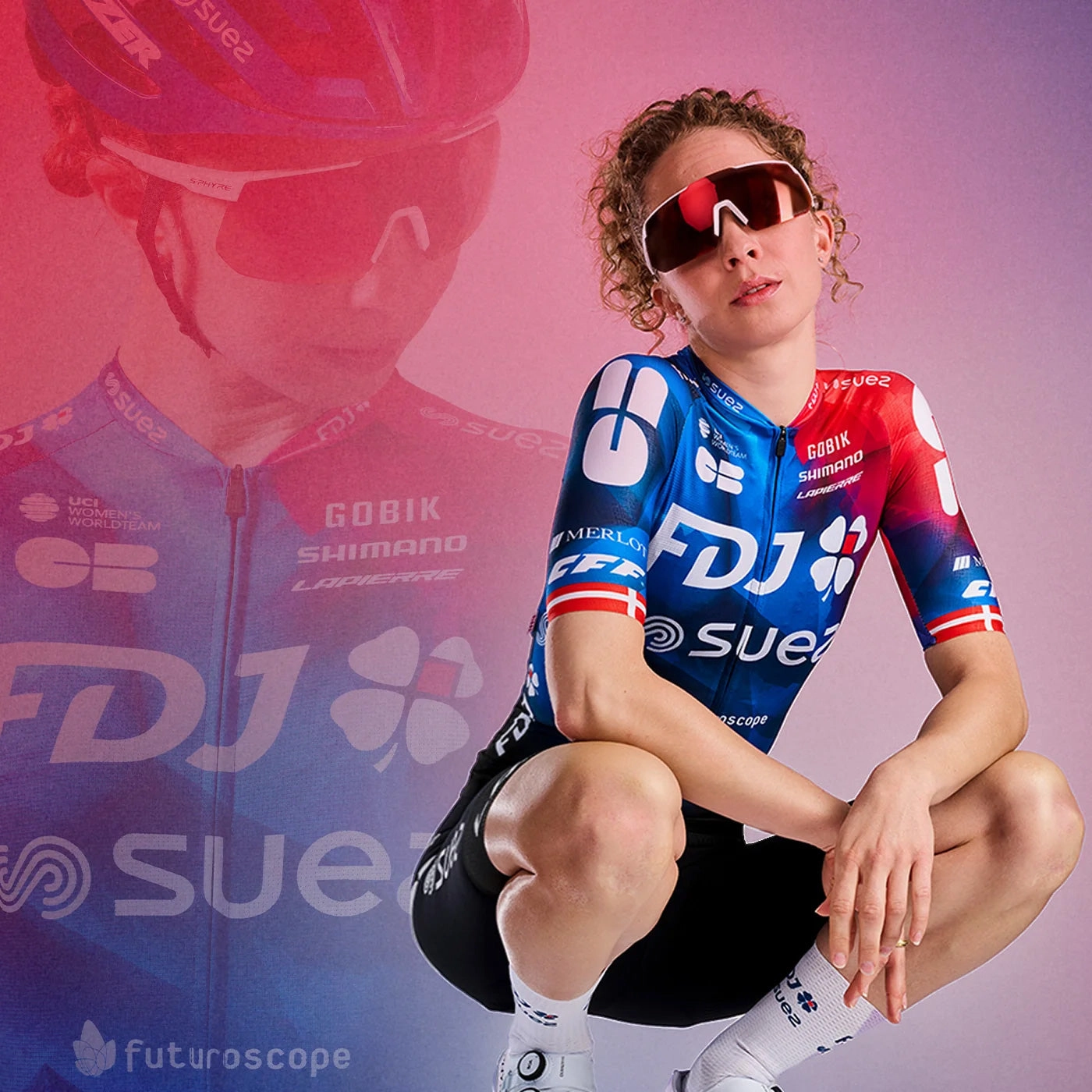 Gobik Fdj Suez 2024 Odyssey jersey 