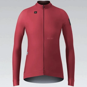 Gobik Hyder Amaranth  long sleeves woman jersey - Red