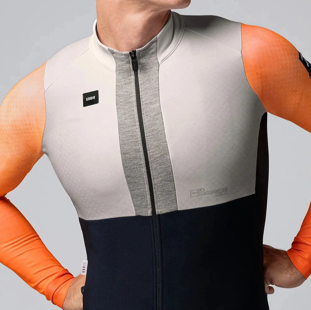Gobik Hyder Blend Aurland long sleeves jersey - Black