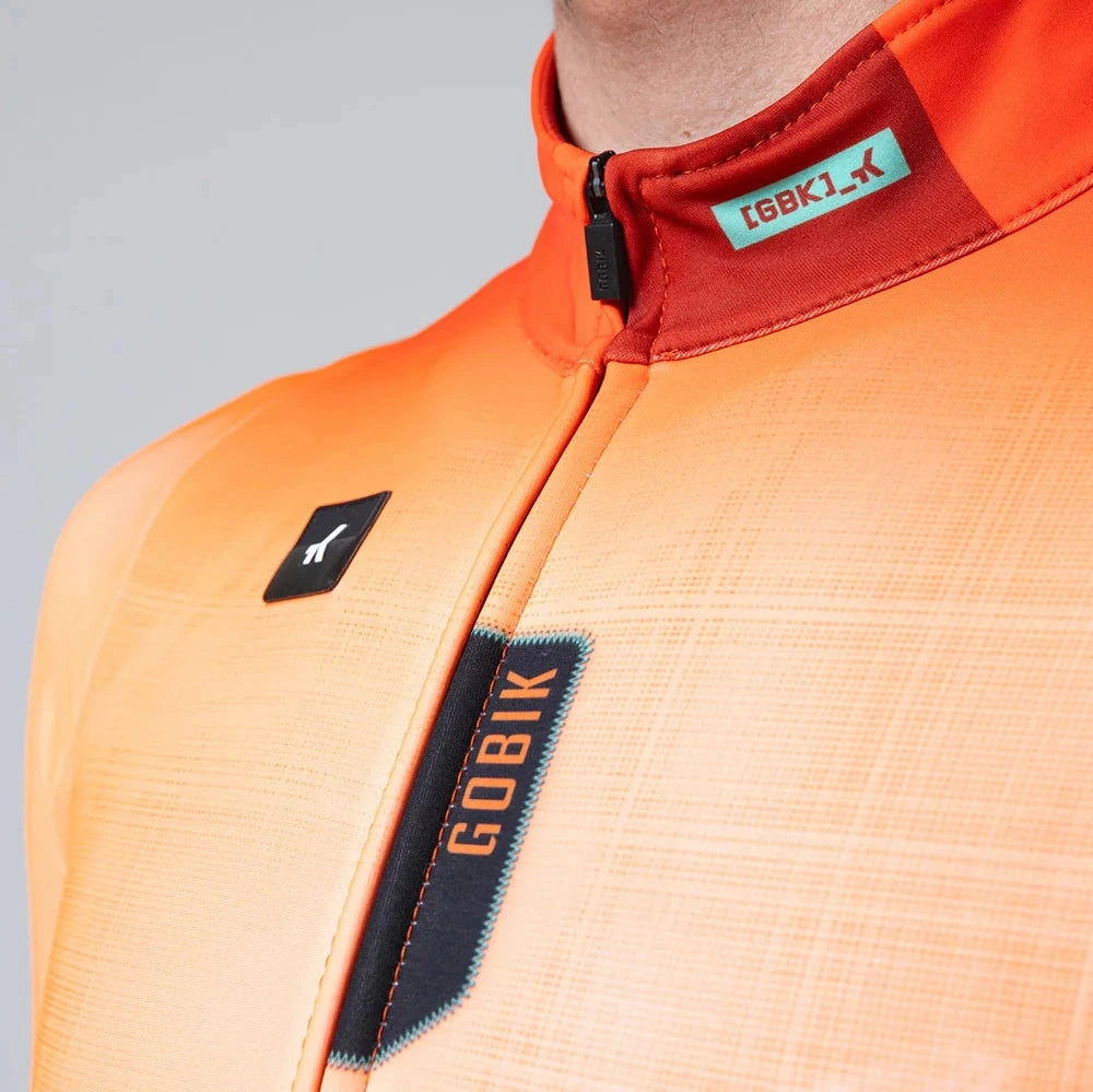 Gobik Hyder Tangelo Long Sleeve Jersey - Orange