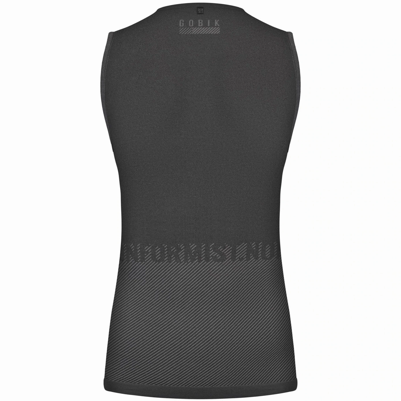 Gobik Limber Skin Basalt women sleeveless base layer - Black
