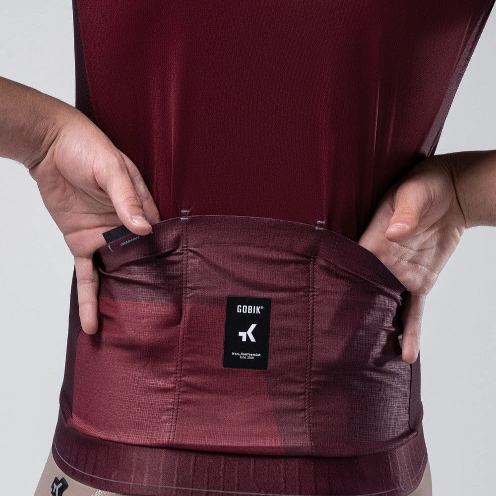 Gobik Magnitude Barossa Jersey - Bordeaux