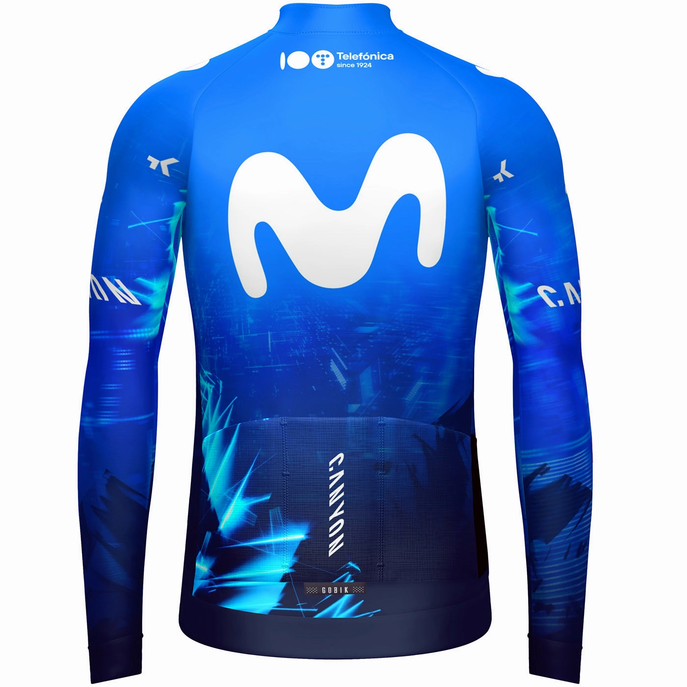 Gobik Movistar 2024 Hyder long sleeves jersey 