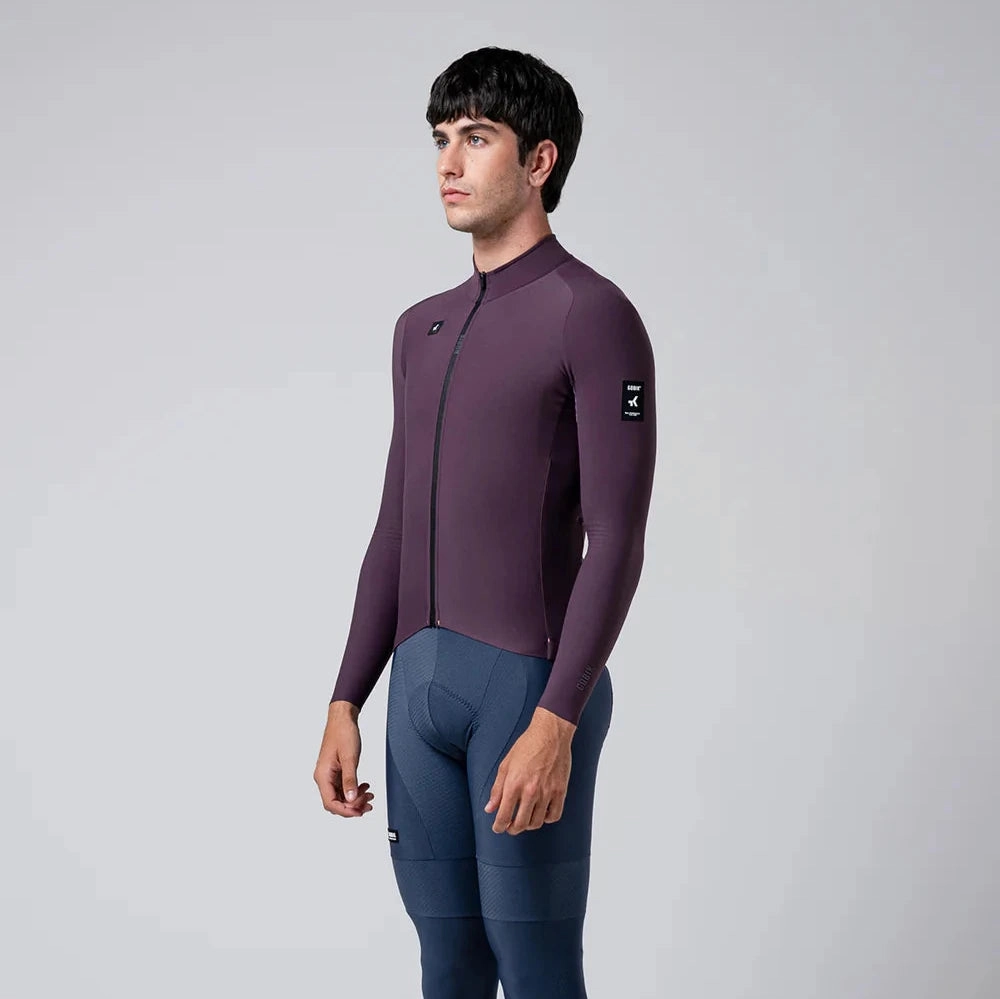 Gobik Pacer Solid 2.0 long sleeves jersey - Purple
