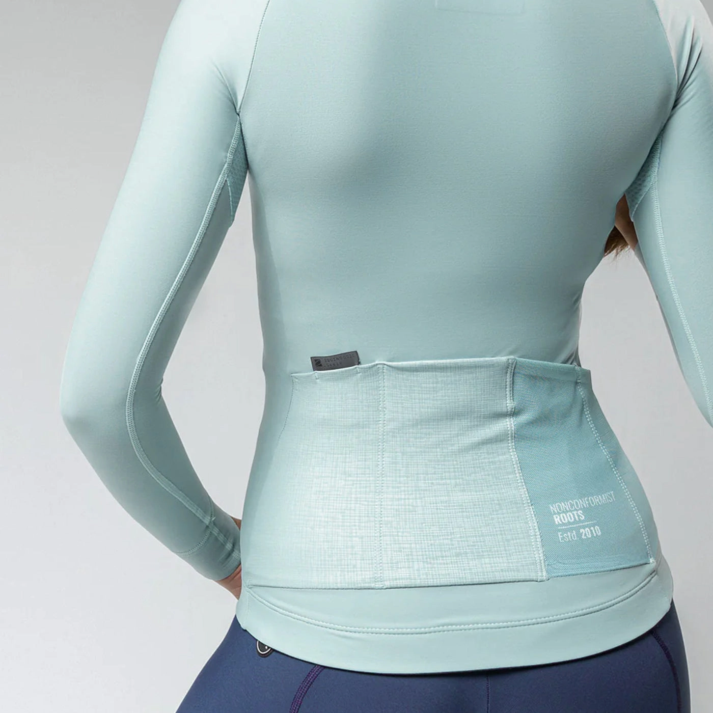 Gobik Pacer Solid Hakone Equinoccio long sleeves woman jersey - Blue