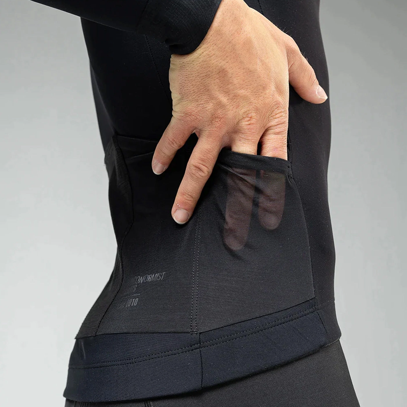 Gobik Pacer Solid Jasper long sleeves jersey - Black