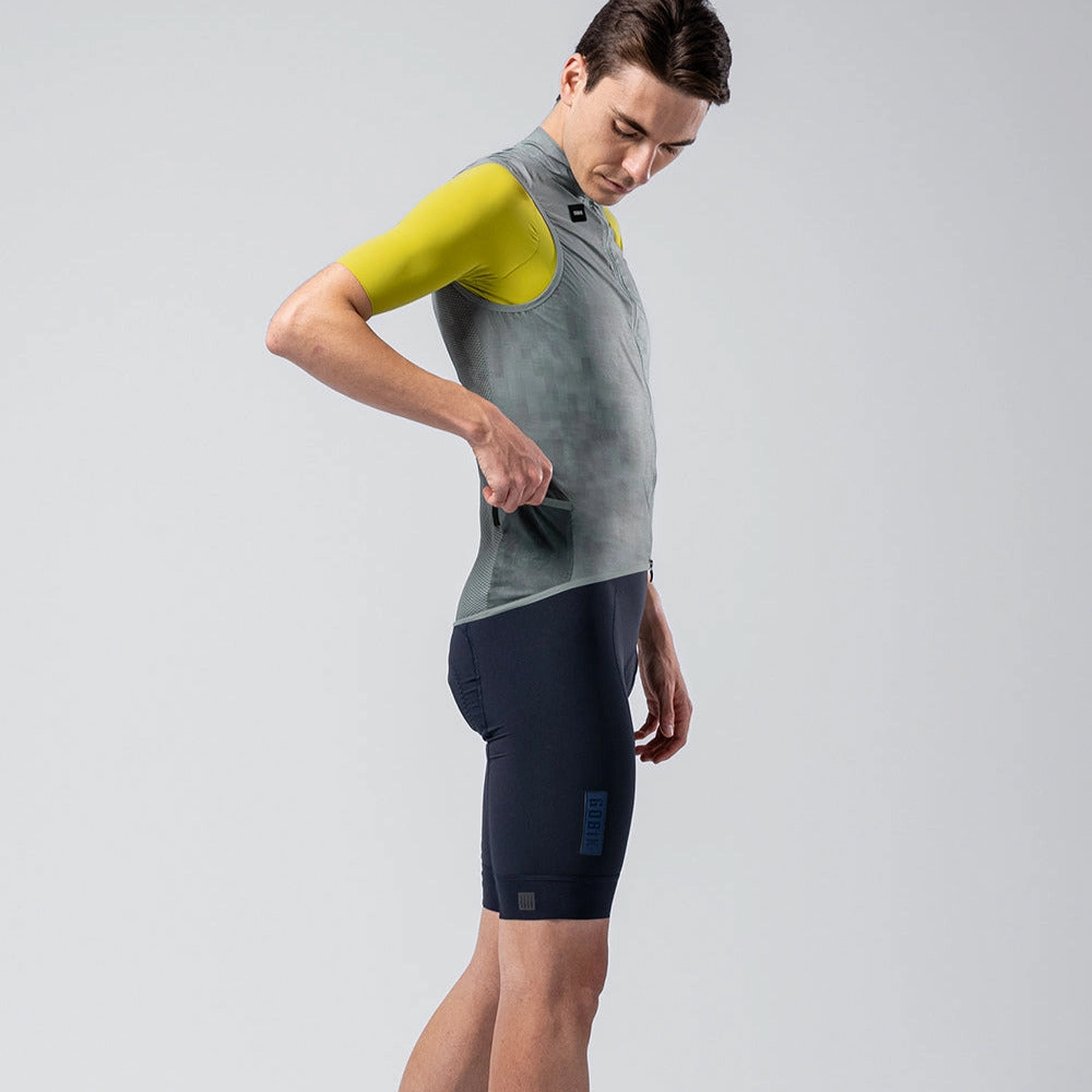 Gobik Plus 2.0 Cedar Check vest - Verde