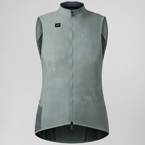 Gobik Plus 2.0 Cedar check women vest - Green