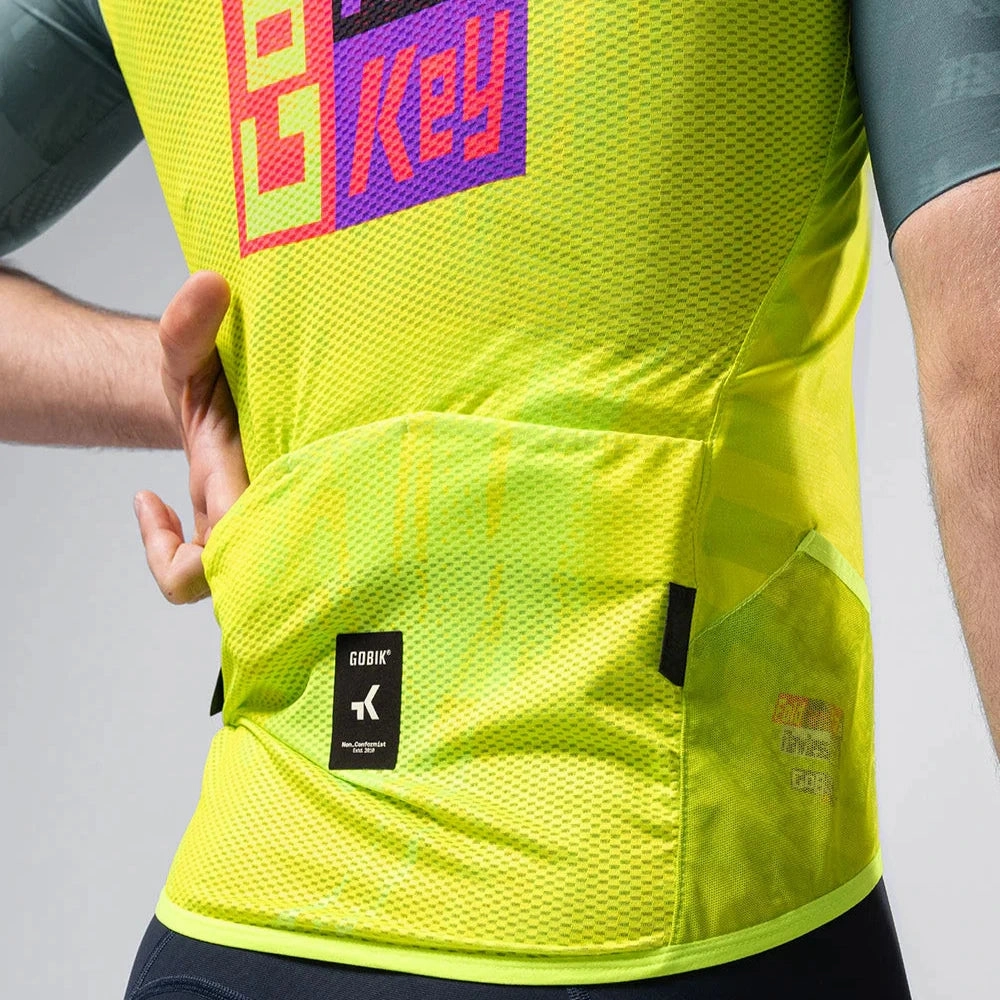 Gobik Plus 2.0 Liquid Lime vest - Yellow