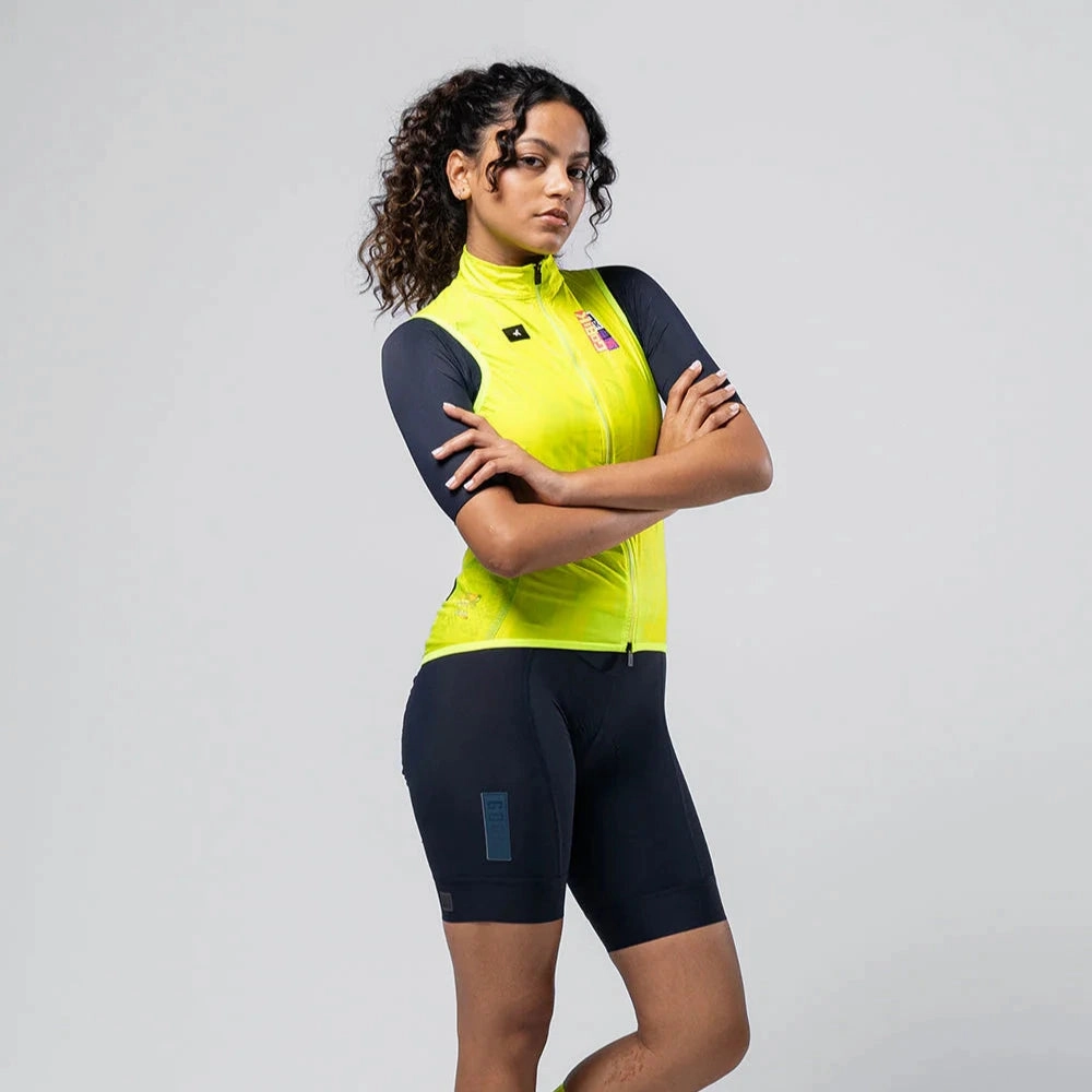Gobik Plus 2.0 Liquid Lime women vest - Yellow