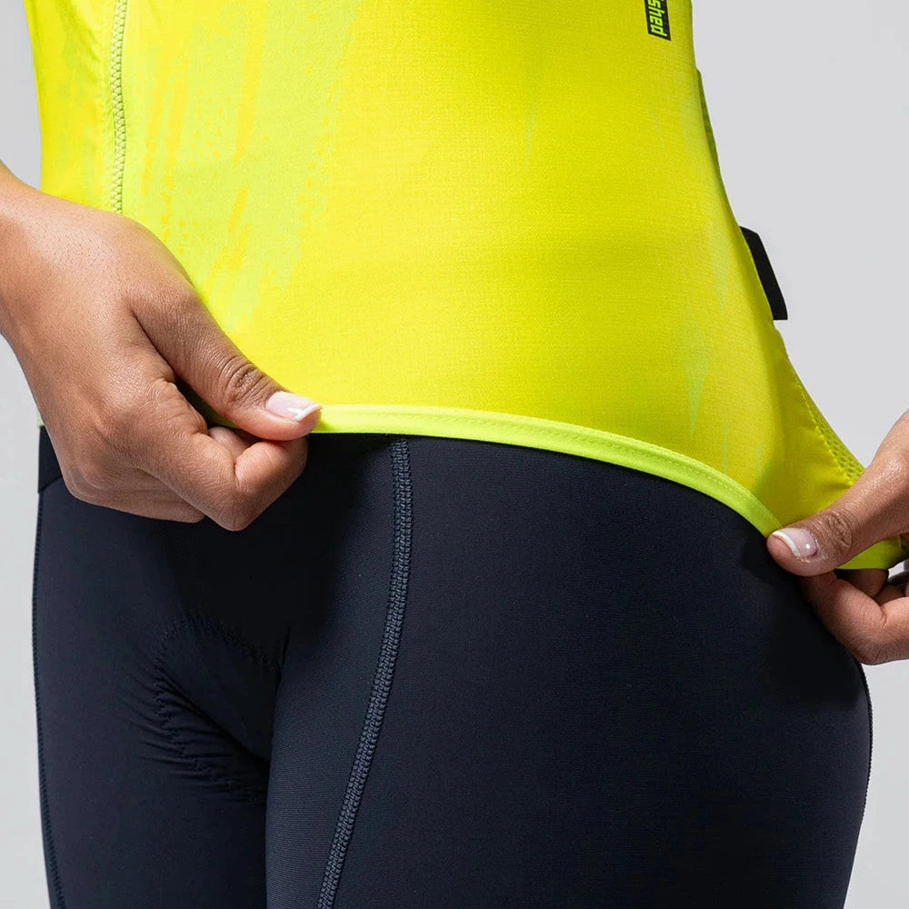 Gobik Plus 2.0 Liquid Lime women vest - Yellow
