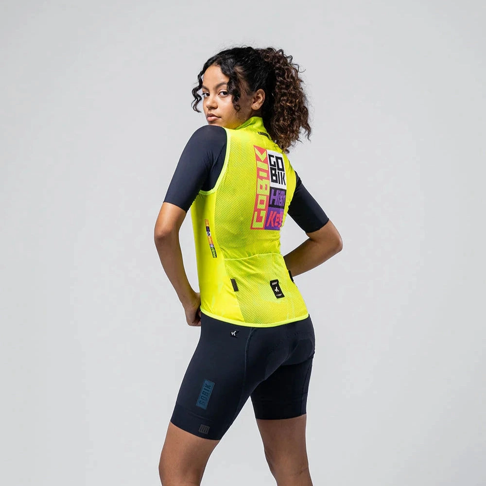 Gobik Plus 2.0 Liquid Lime women vest - Yellow