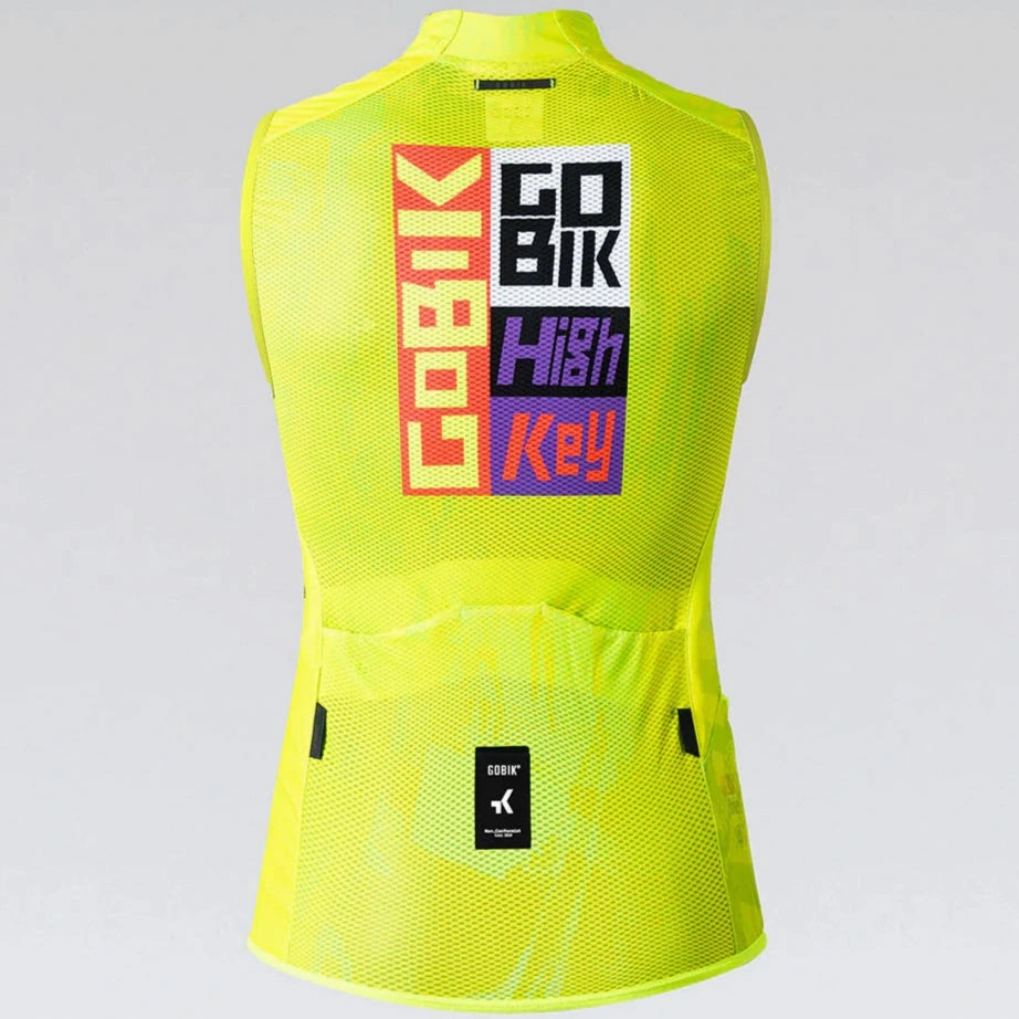 Gobik Plus 2.0 Liquid Lime women vest - Yellow