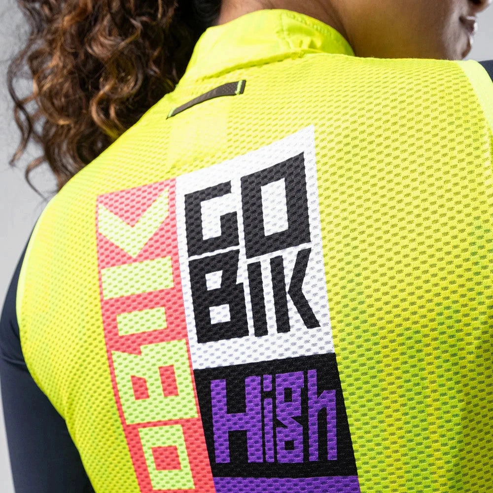 Gobik Plus 2.0 Liquid Lime women vest - Yellow