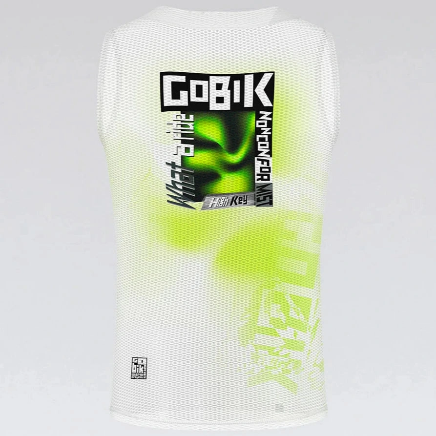 Gobik Second Skin Liquid Lime sleeveless base layer