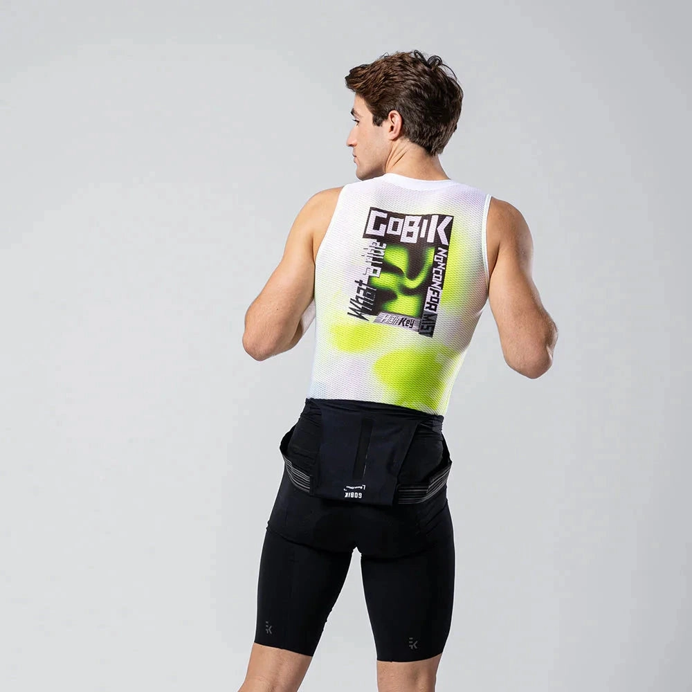 Gobik Second Skin Liquid Lime sleeveless base layer