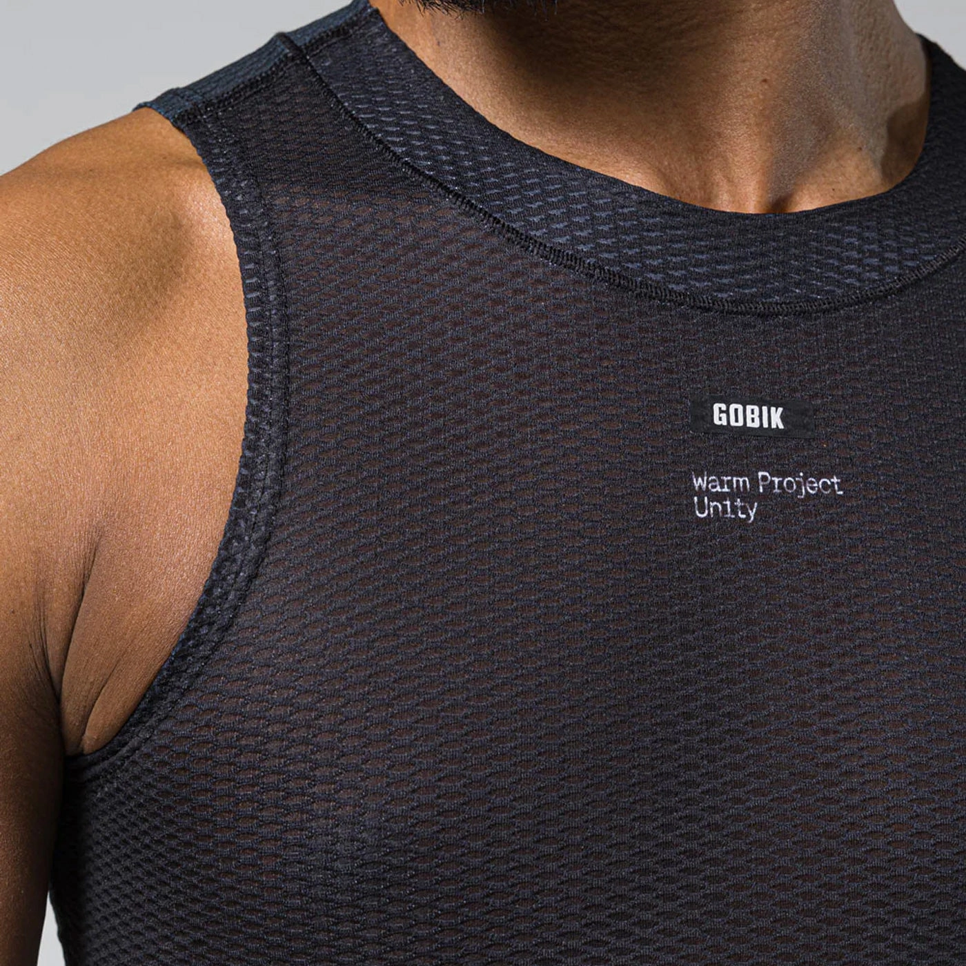 Gobik Second Skin Moonless Sleeveless Underwear Jersey - Black