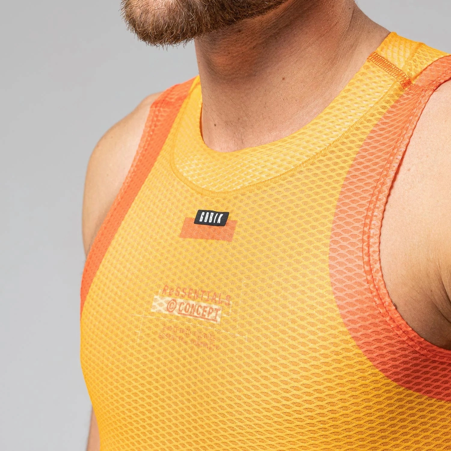 Gobik Second Skin Spectra sleeveless base layer - Yellow