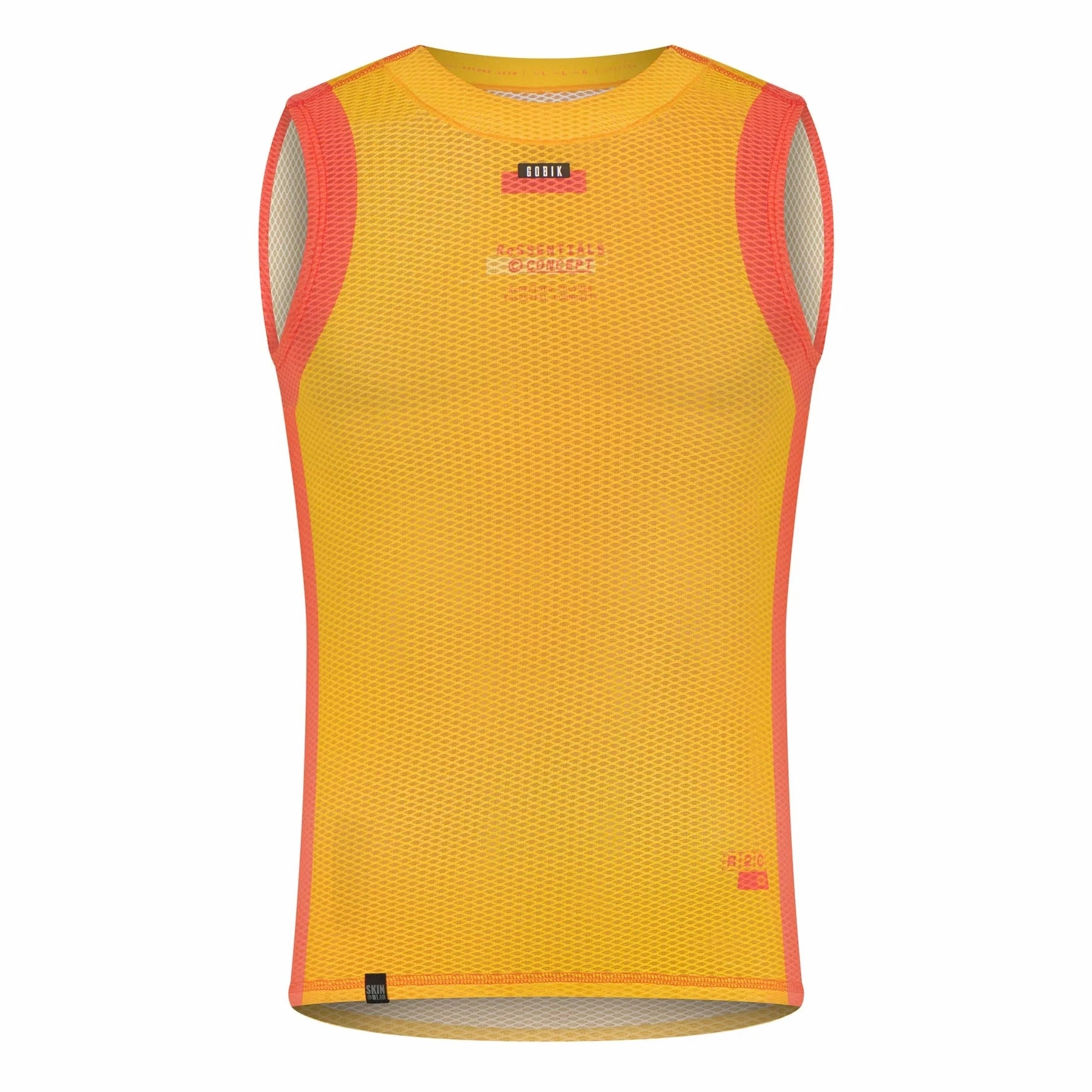 Gobik Second Skin Spectra sleeveless base layer - Yellow