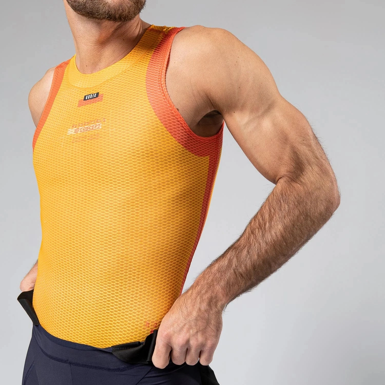 Gobik Second Skin Spectra sleeveless base layer - Yellow