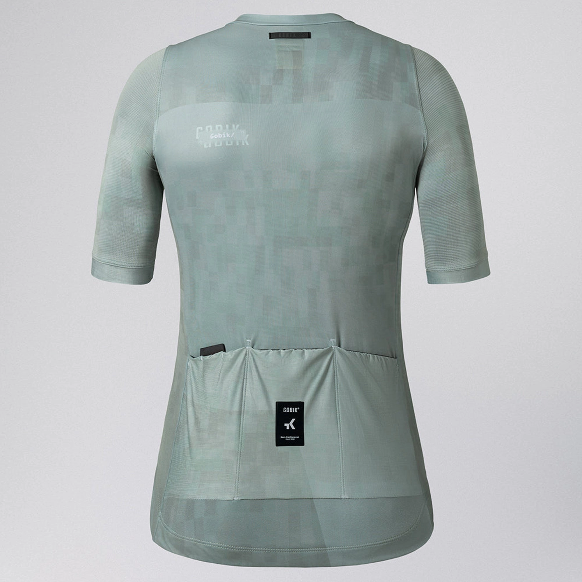 Gobik Stark Cedar Check Women Jersey - Green
