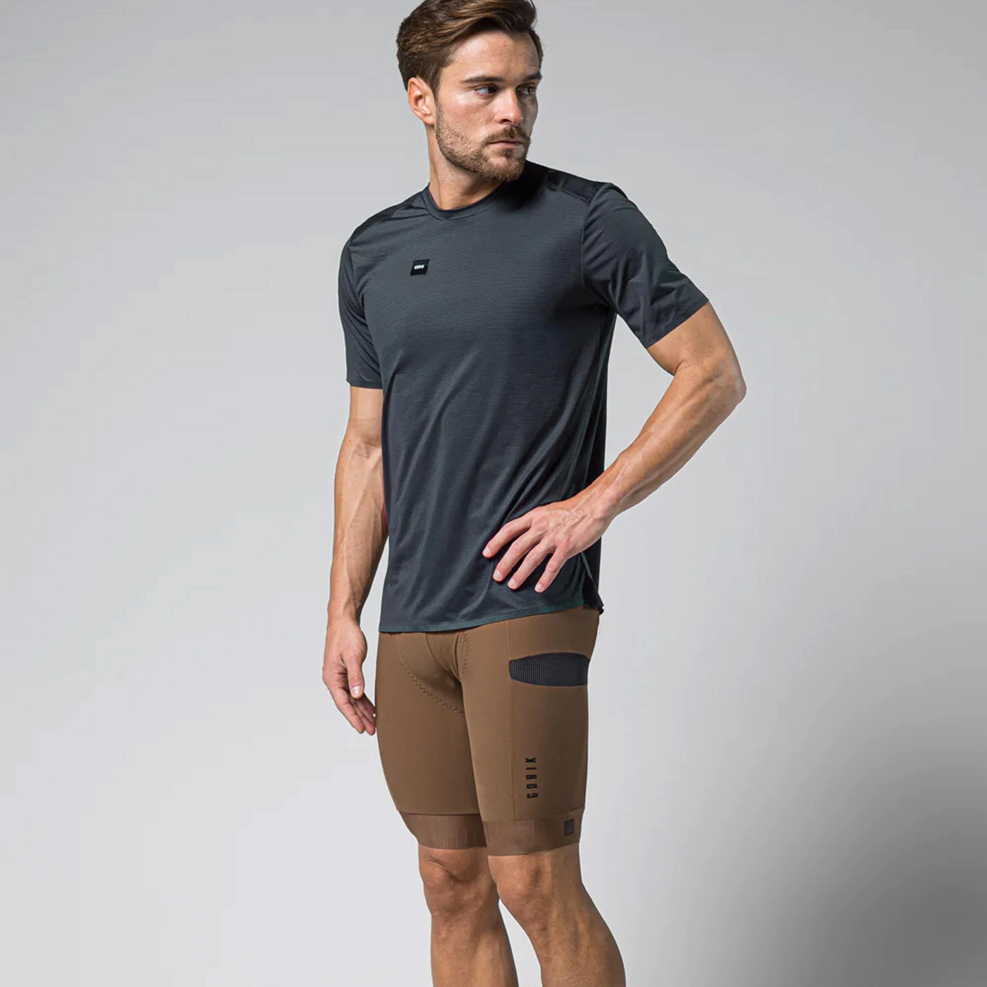 Gobik Tech Solid Jersey - Dark Grey