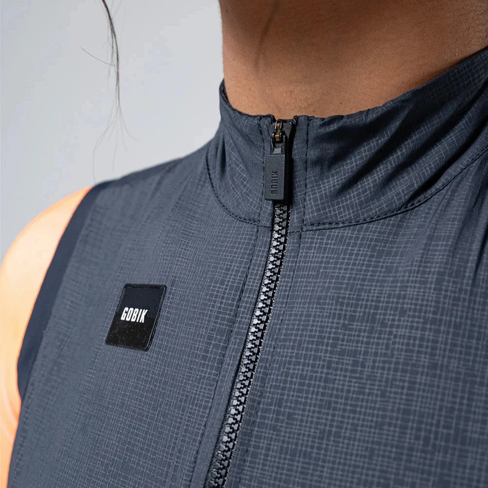 Gobik Vector 2.0 women wind vest - Blue