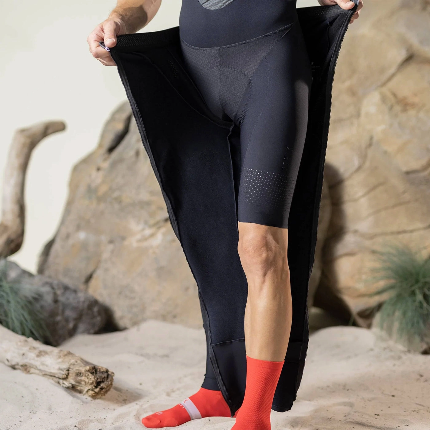 Gobik Zolder workout bib tights - Black