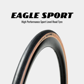 GOODYEAR ROAD TYRE - EAGLE SPORT TUBE TYPE - 28MM - TAN