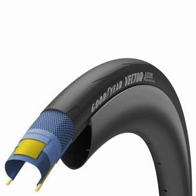 Goodyear Vector 4seasons 700x28c Tube Type clincher - Black