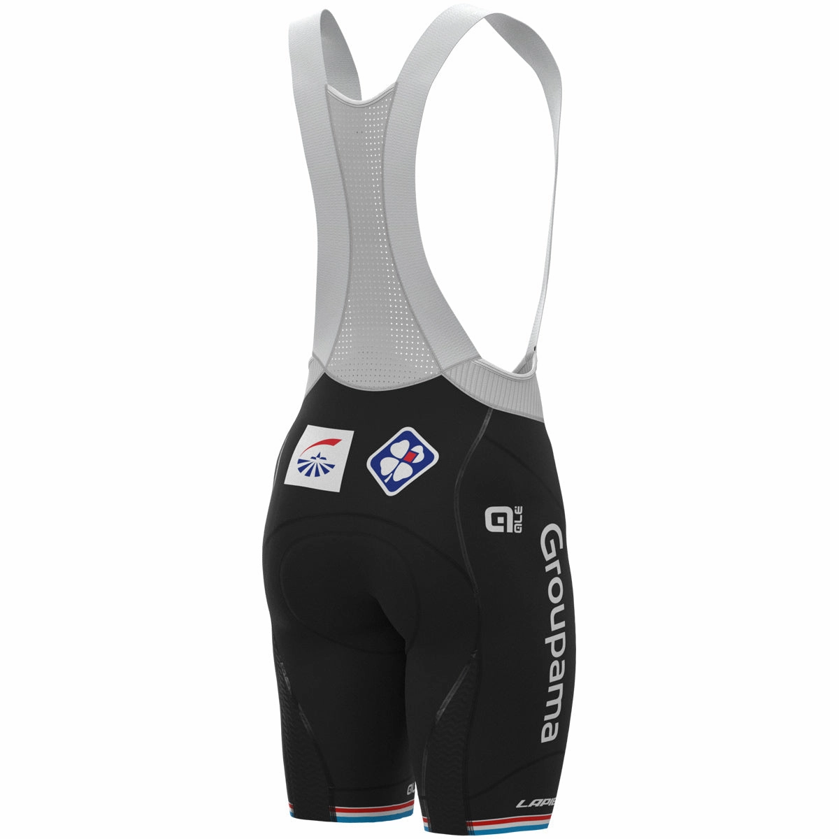 Groupama FDJ 2022 PRS bib shorts - Luxembourg champion