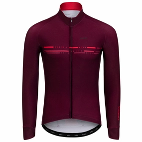 Hiru Advanced Thermal long sleeve jersey - Bordeaux
