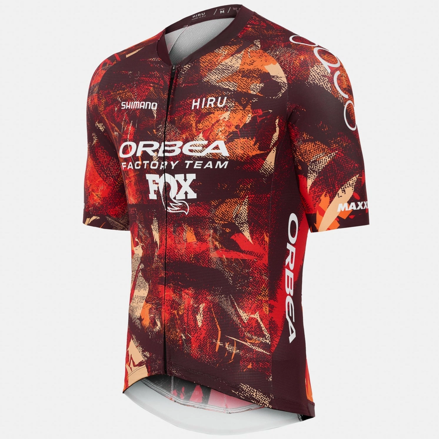 Hiru Orbea Factory Team 2025 Core jersey - Sudafrica