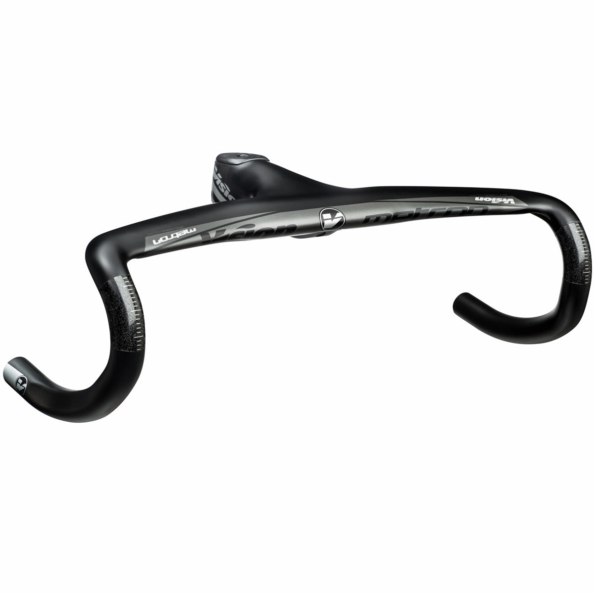 Integrated handlebar Vision Metron 5D 420 mm - Black Grey 