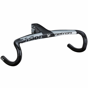 Integrated handlebar Vision Metron 5D ACR 400 mm - Black Grey 