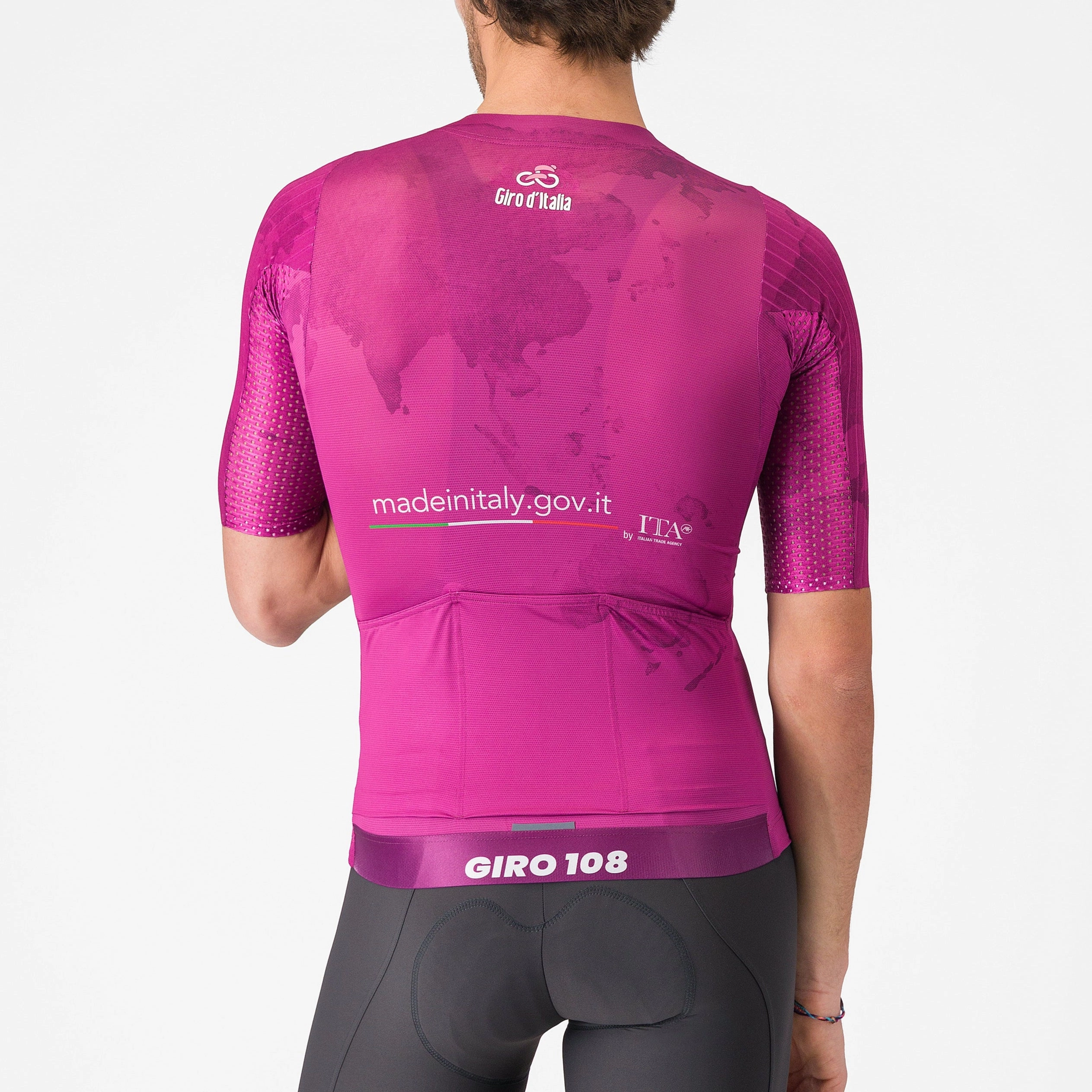 Jersey Cyclamen Giro d'Italia 2025 Race 8S