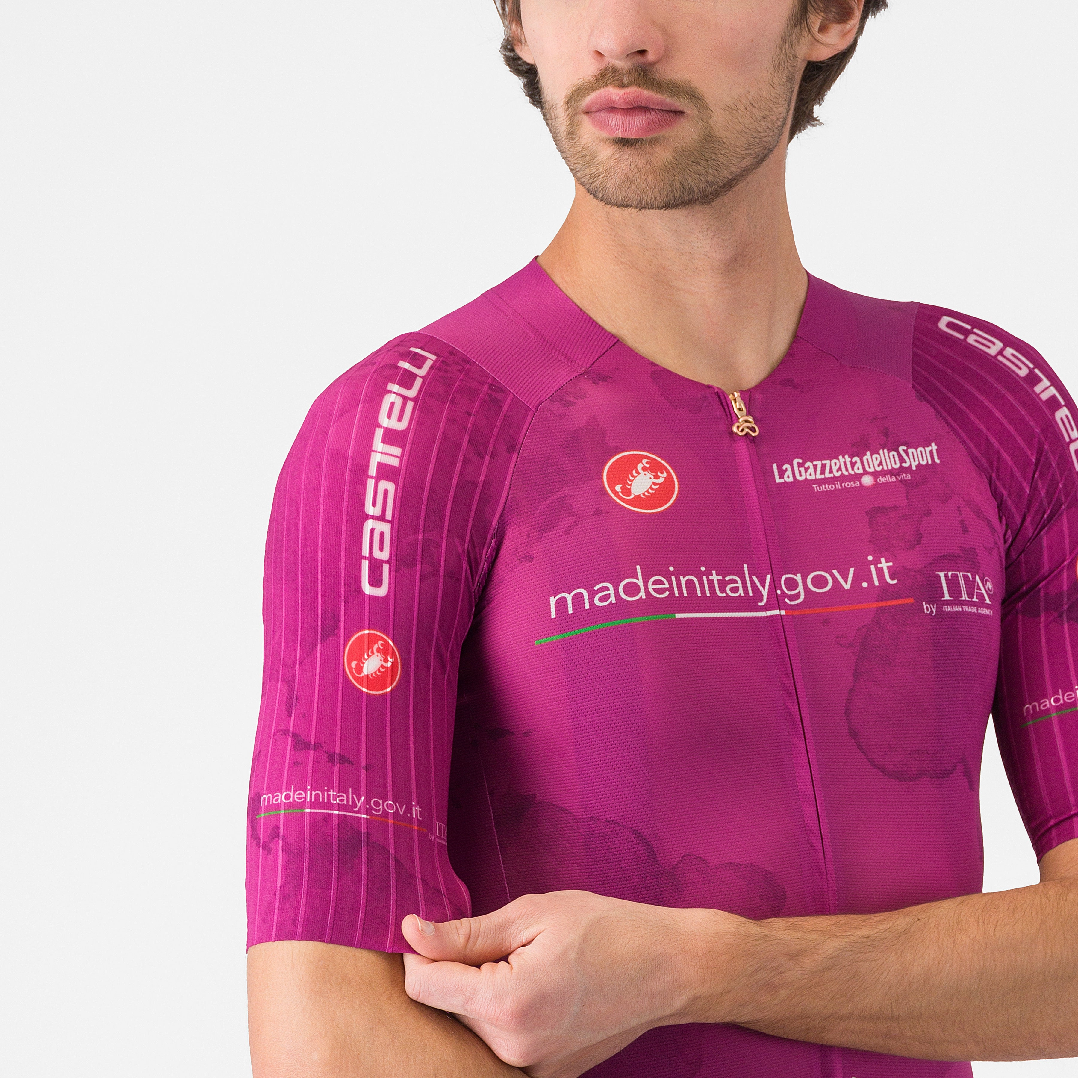 Jersey Cyclamen Giro d'Italia 2025 Race 8S