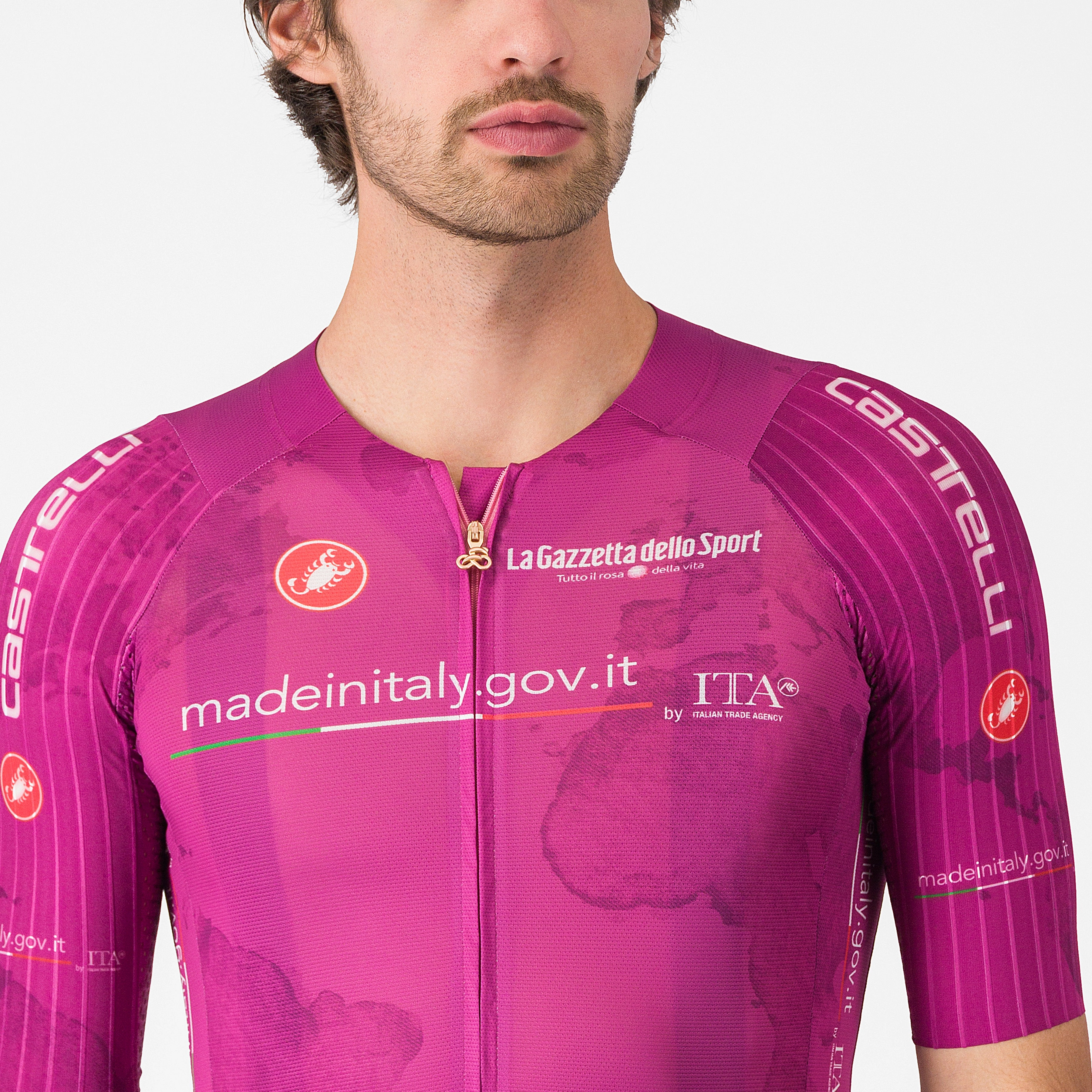 Jersey Cyclamen Giro d'Italia 2025 Race 8S