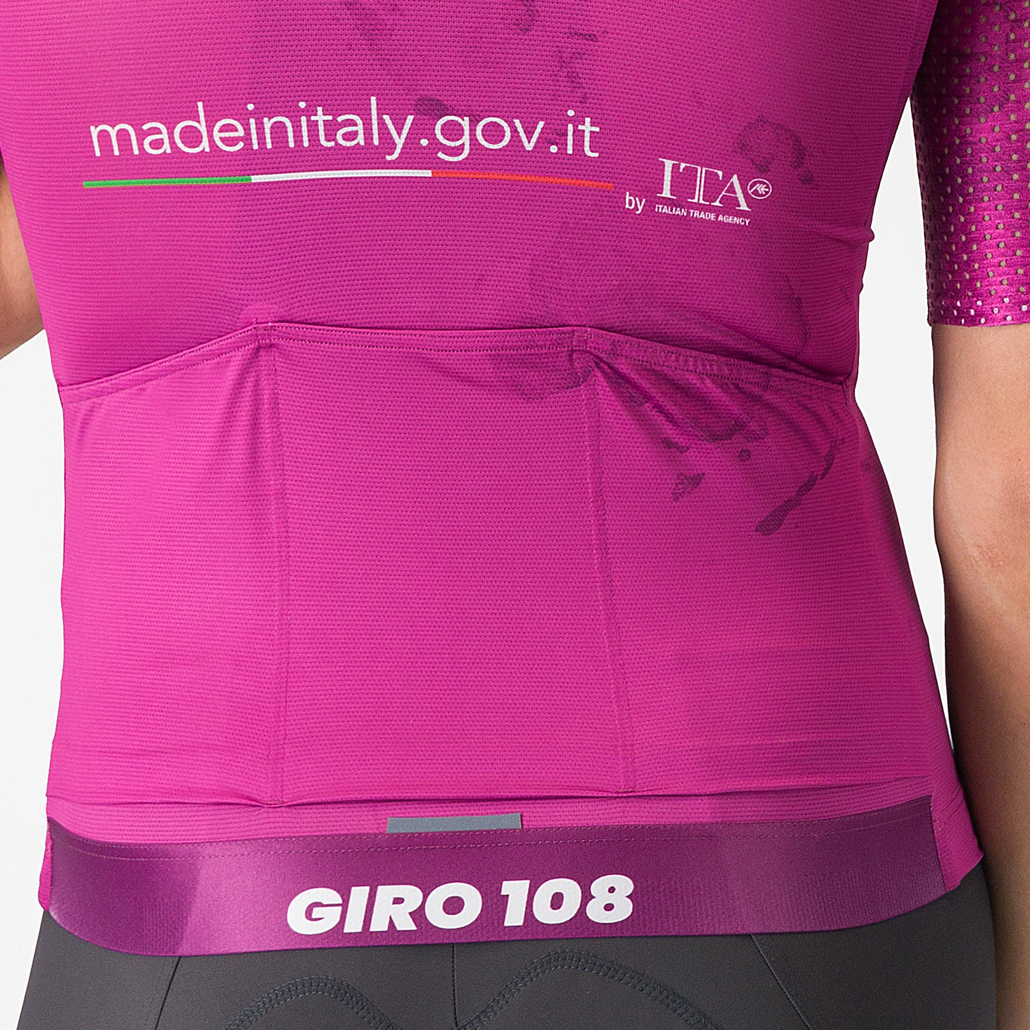 Jersey Cyclamen Giro d'Italia 2025 Race 8S