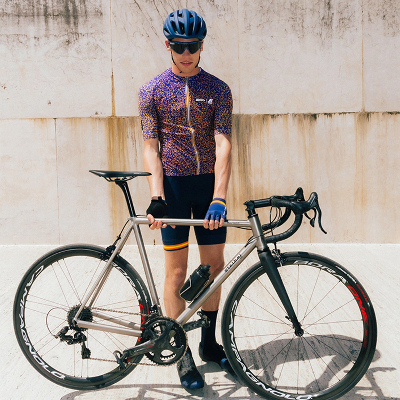 Jersey Point Santini x K-WAY - Blue