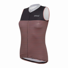 Jersey S/L Woman DotOut Stripe 2017 - Black