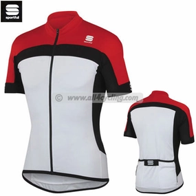 Jersey Sportful Pista - White/Red