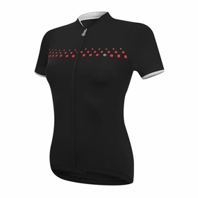 Jersey Woman DotOut Flip - Black Red