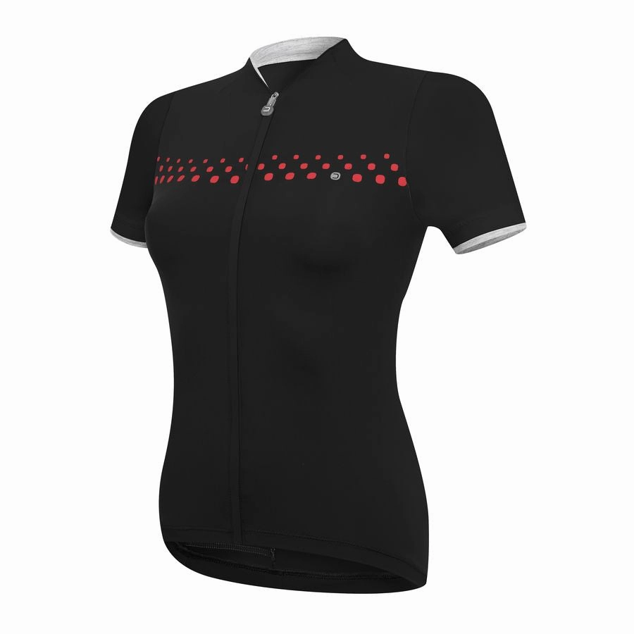 Jersey Woman DotOut Flip - Black Red